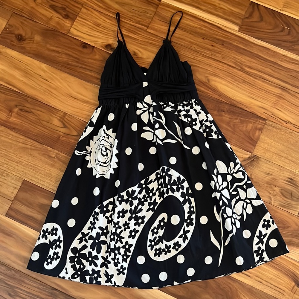 Max Studio Spaghetti Strap Knee Length Dress - image 1